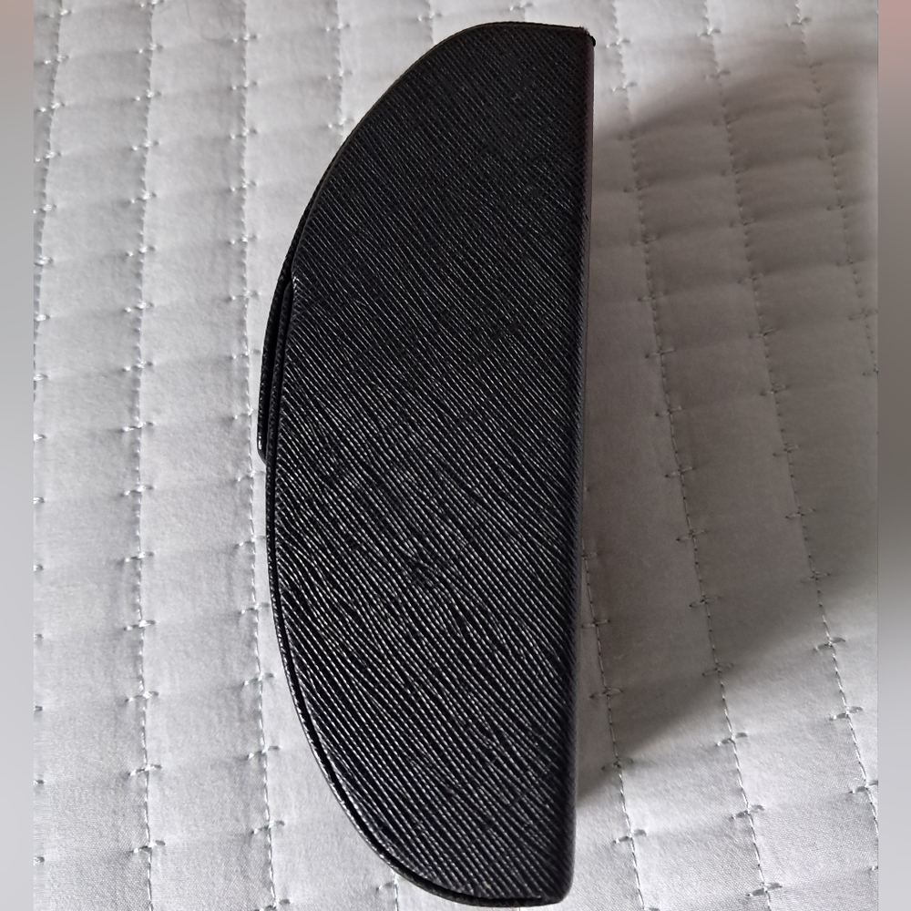 Prada Sunglasses SPR14P Ladies 1AB0A7 Black and Silver, Black Gray Gradient - Picture 3 of 12